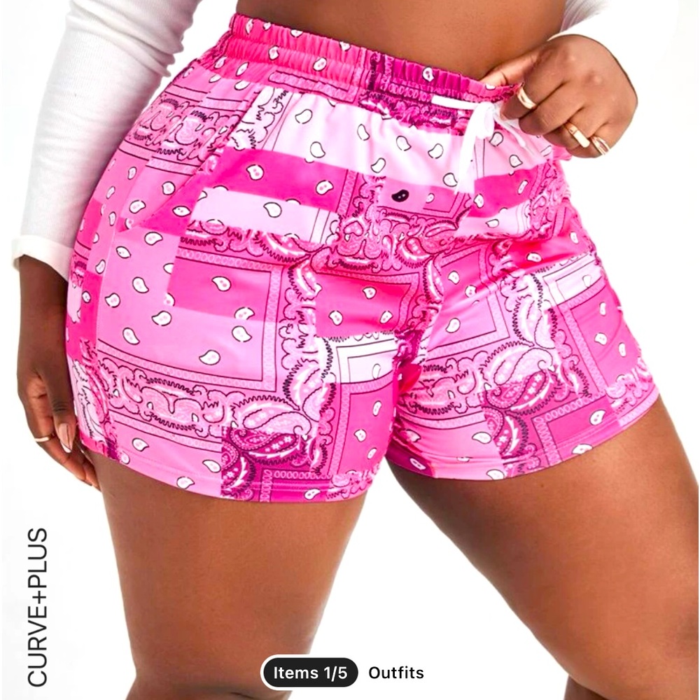 Pink shorts